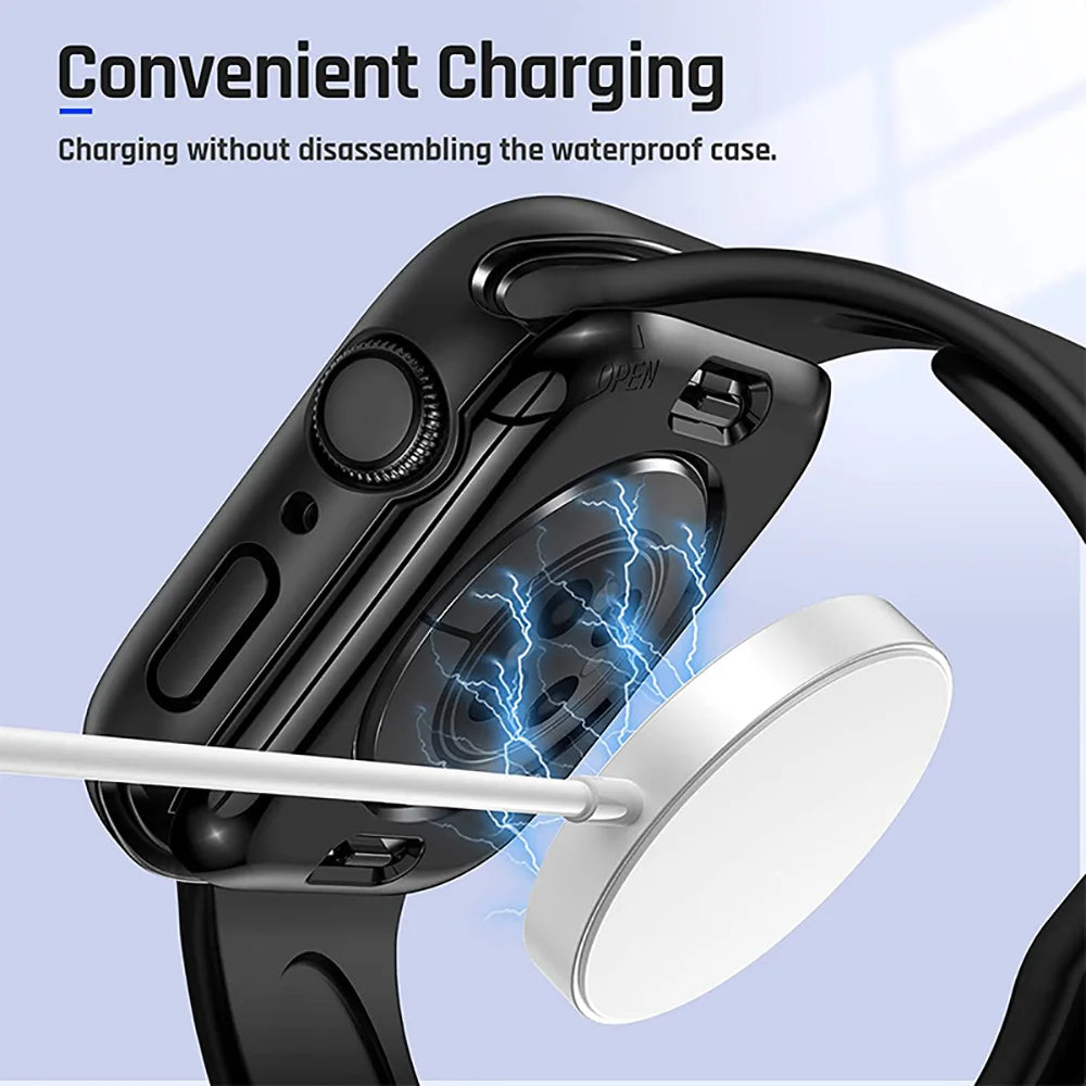 Funda protectora de cristal templado para Apple Watch