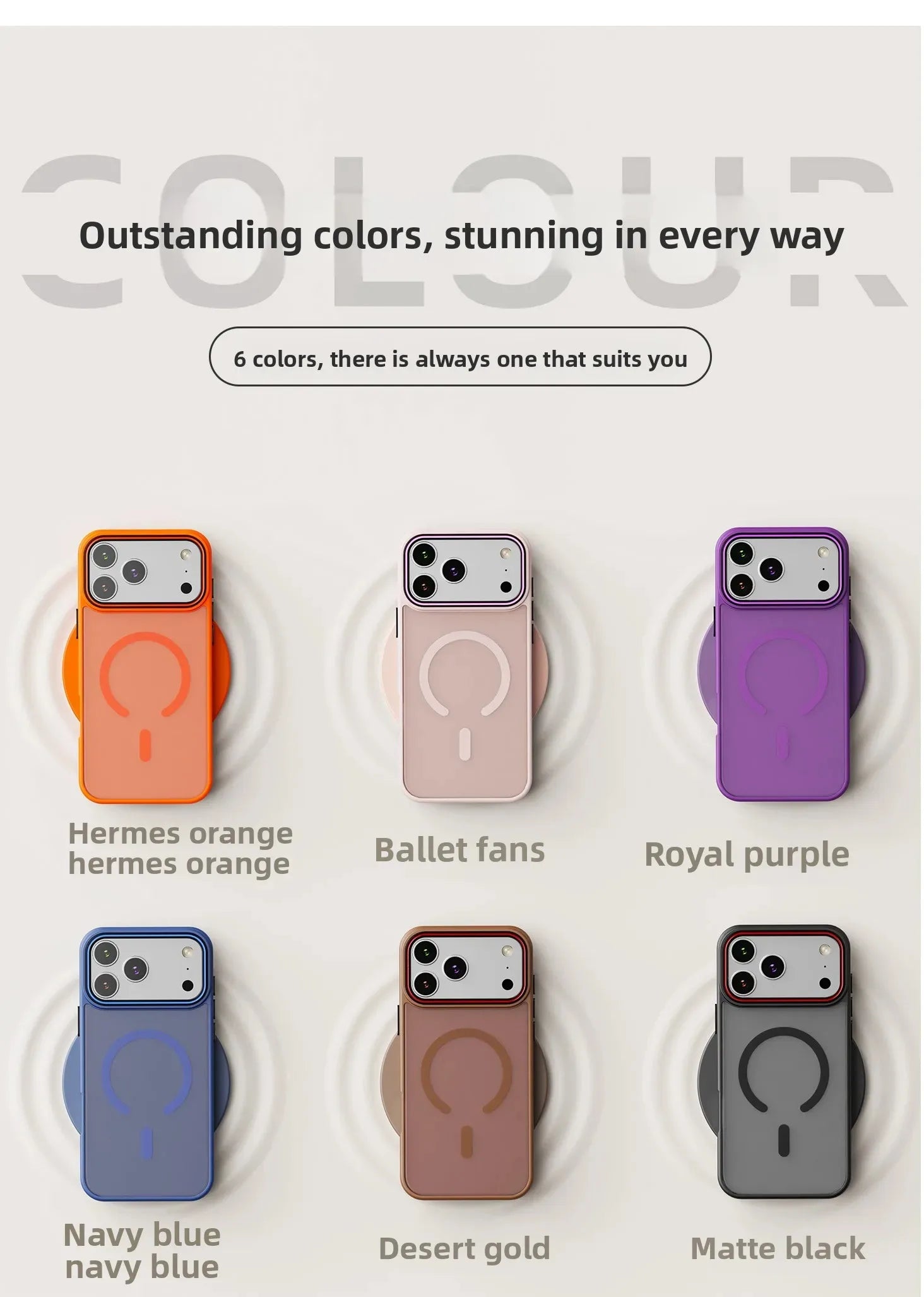 CrystalLux | MagSafe Matte Case