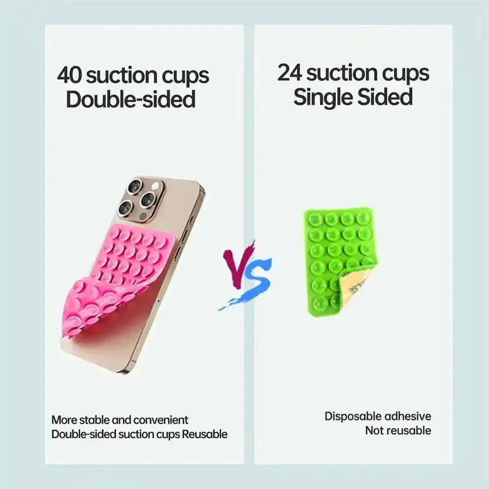 GripMate | Double-Sided Suction Phone Mount