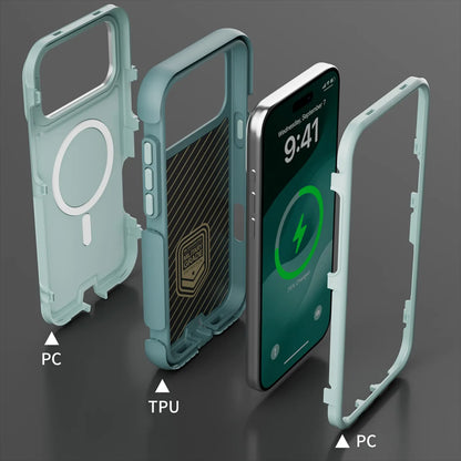 Heavy Duty MagSafe Metal Ring iPhone Case