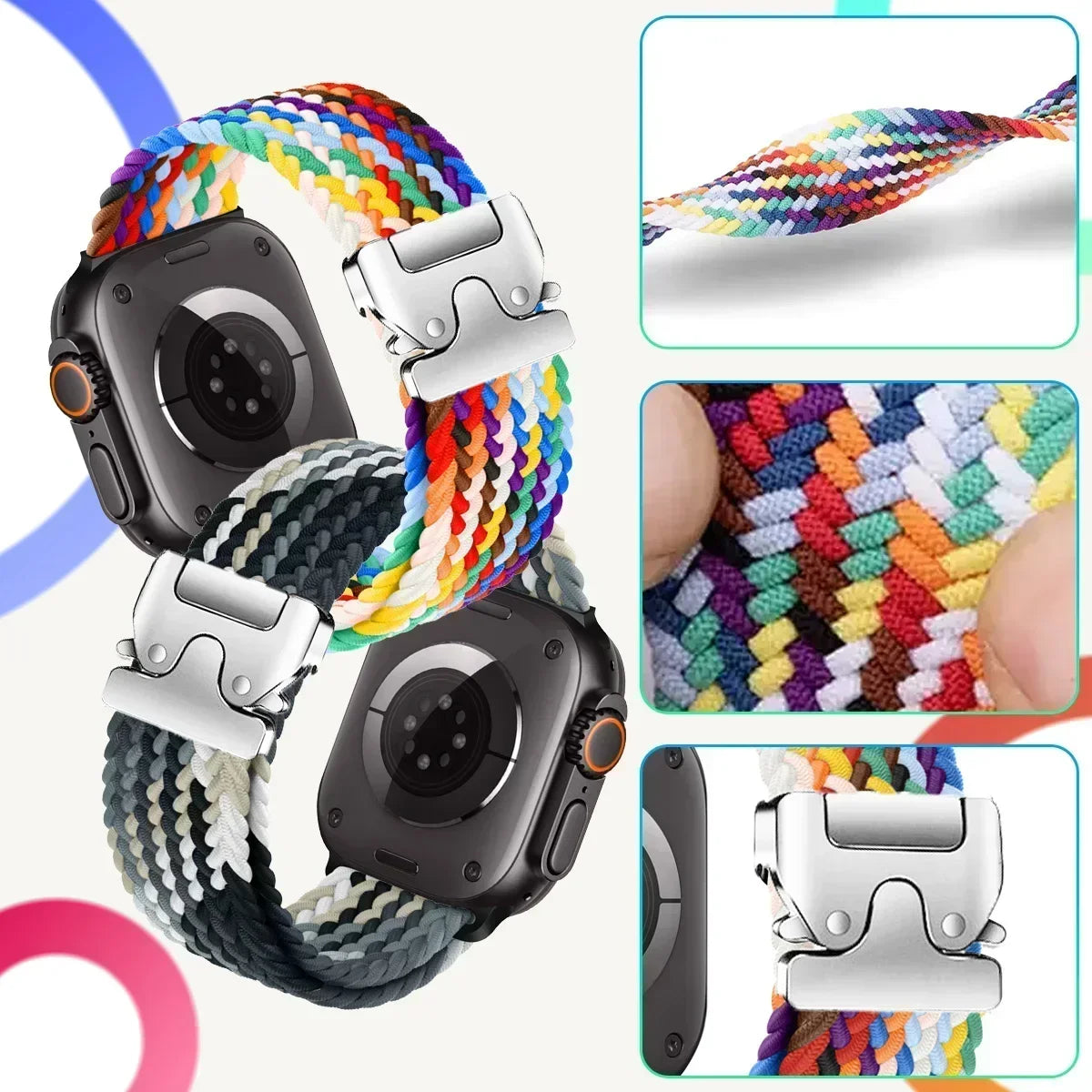 BraidFlex | Braided Band For Apple Watch