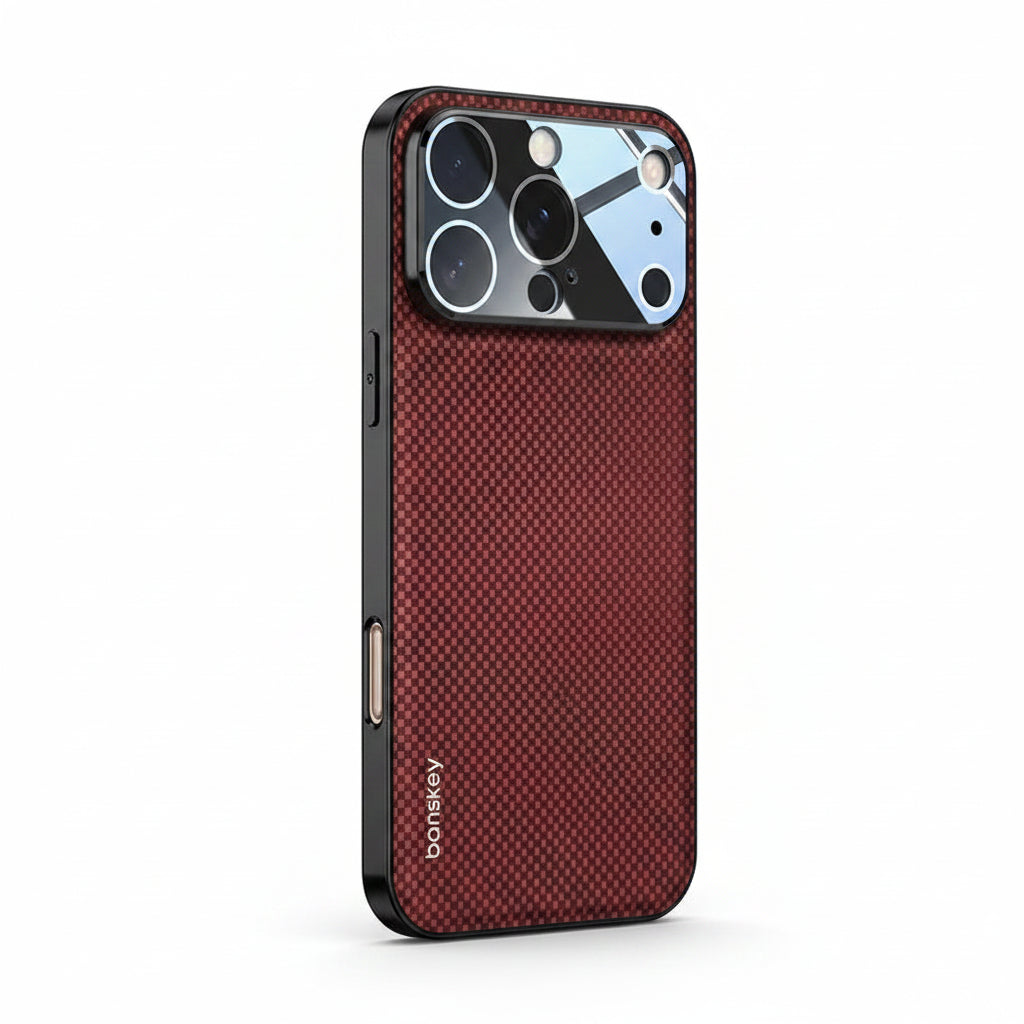 Luxury Carbon Fiber iPhone Case