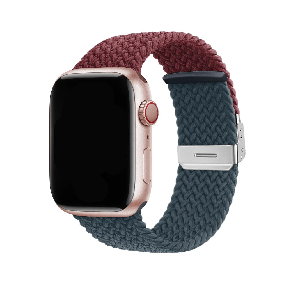 Braided Stretch Nylon Apple Watch Band