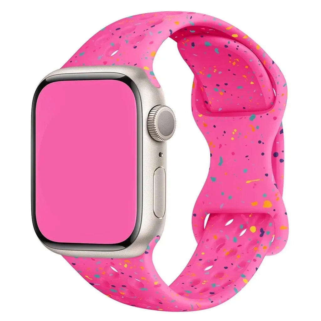 Correa transparente de silicona para Apple Watch