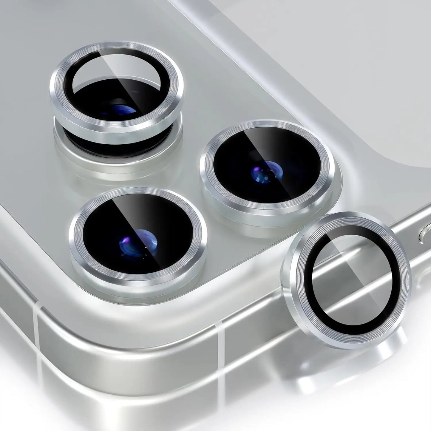 Bling Diamond Metal Ring Camera Lens Protector