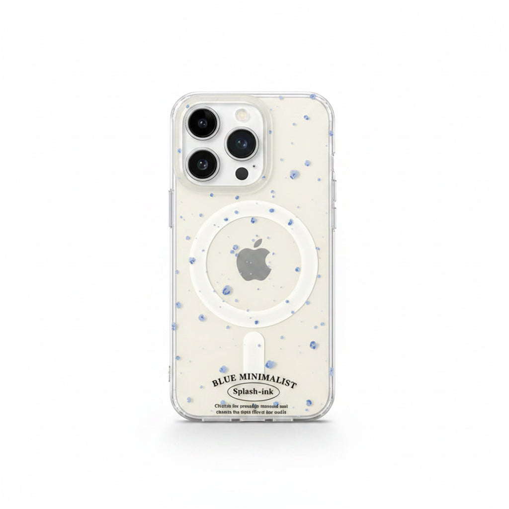 Blue Ink MagSafe Magnetic iPhone Case