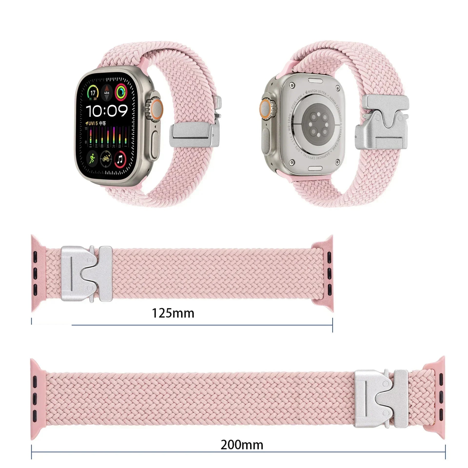 SkyLine | Parachute Braided Band For Apple Watch