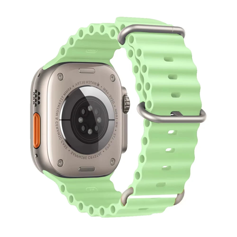 Ocean Silicone Apple Watch Band