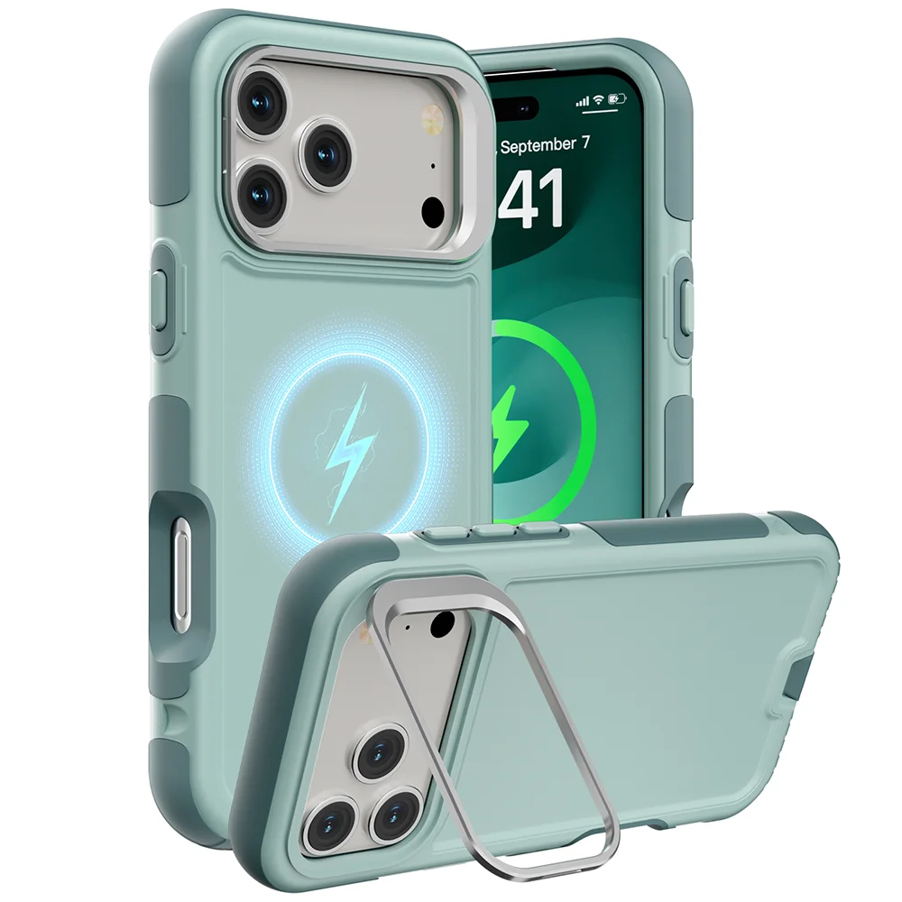 Heavy Duty MagSafe Metal Ring iPhone Case
