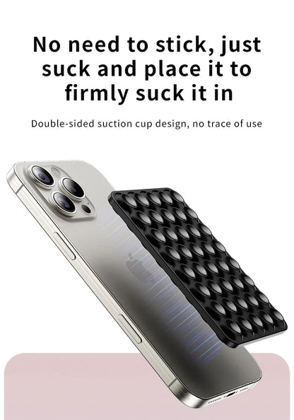 Double-Sided Silicone Suction Phone Pad