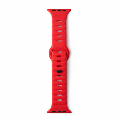 Wide Sport Silicone Apple Watch Band