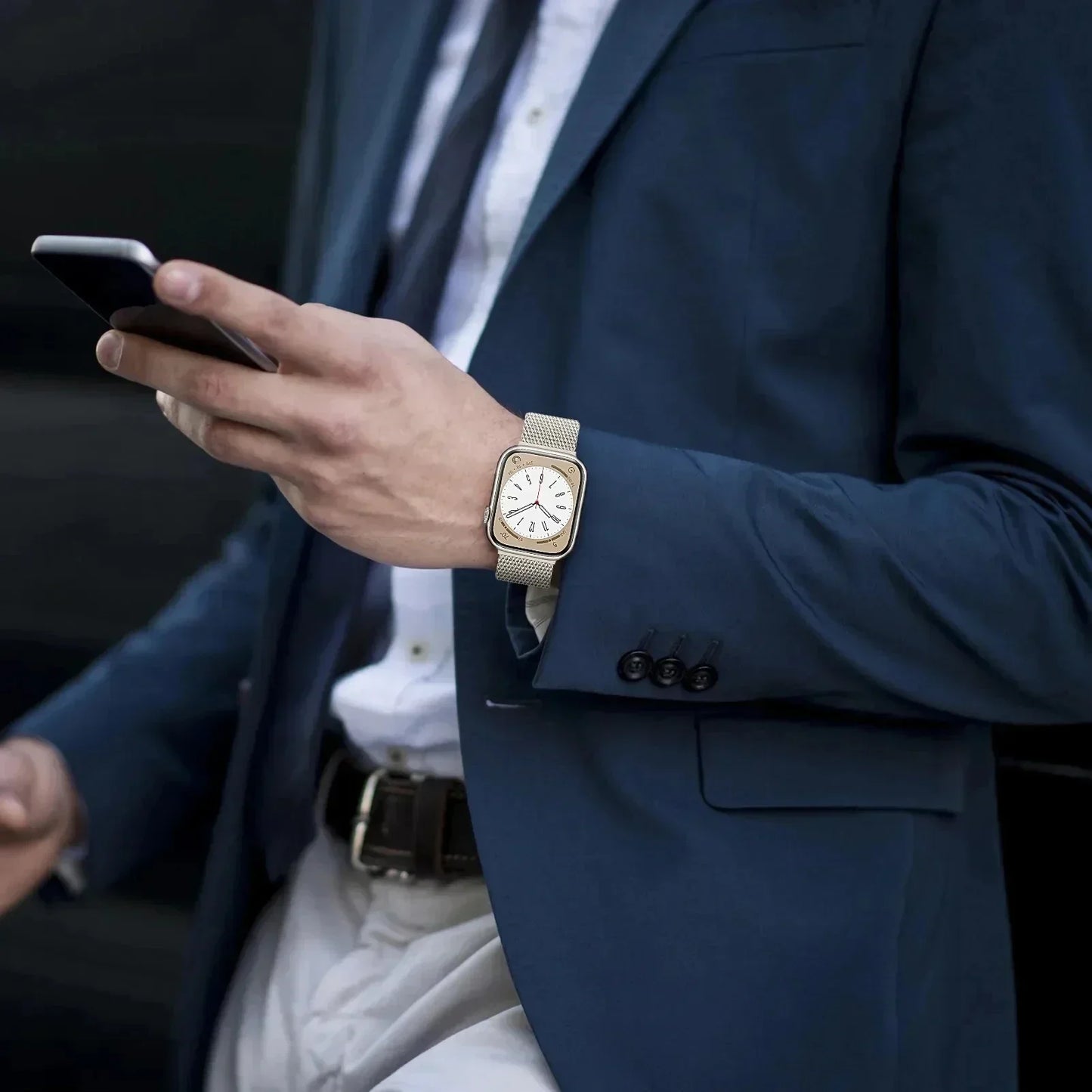 Milanese Loop Stainless Steel Apple Watch Band