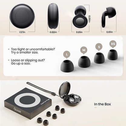 Silicone Sleep & Swim Noise Reduction Ear Plugs