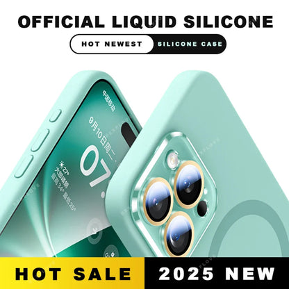 Liquid Silicone MagSafe iPhone Case