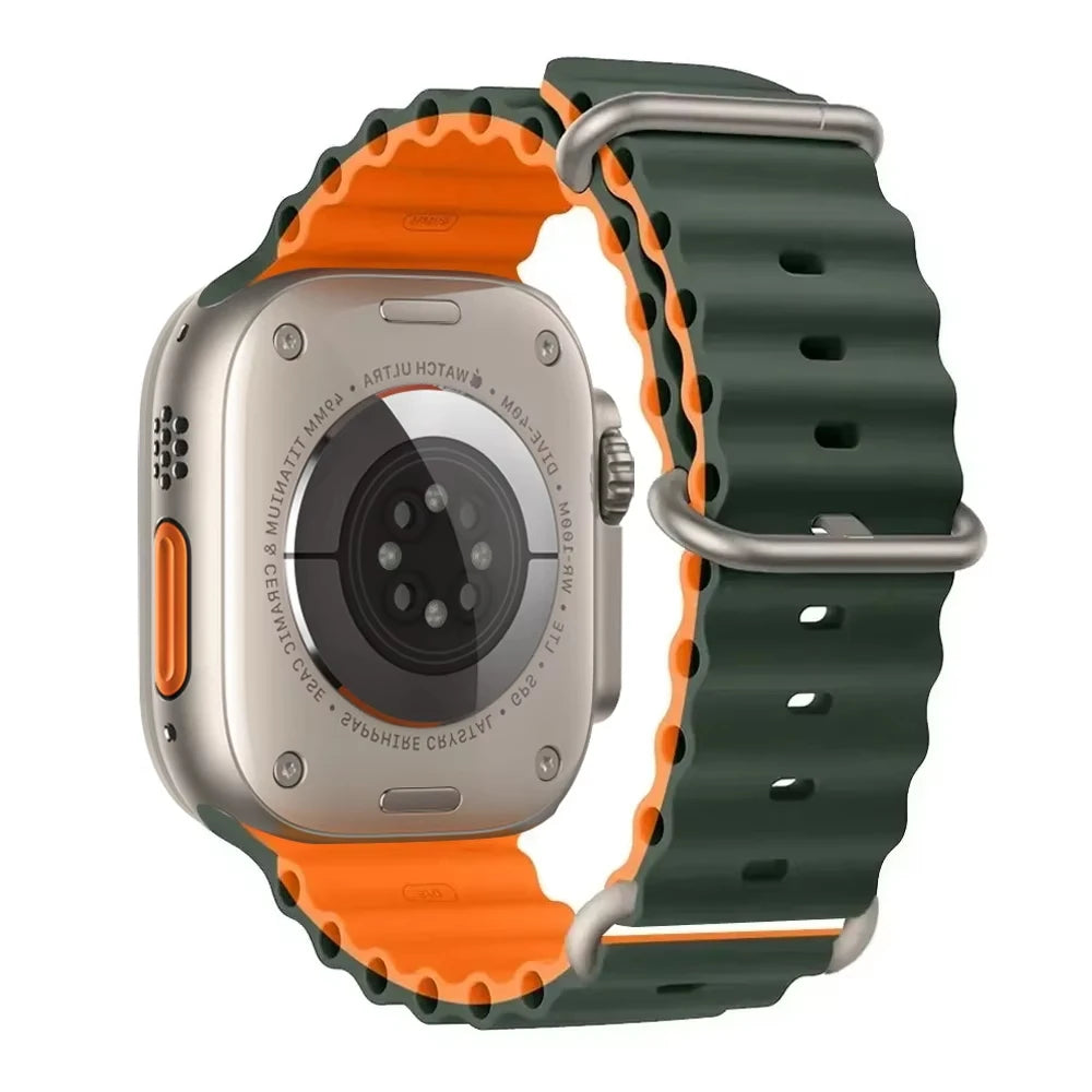 Ocean Silicone Apple Watch Band