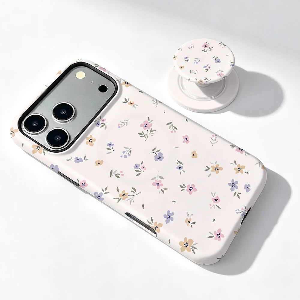 Flower Magnetic iPhone Holder Case