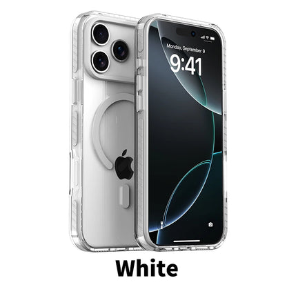 Luxury Clear MagSafe iPhone Case