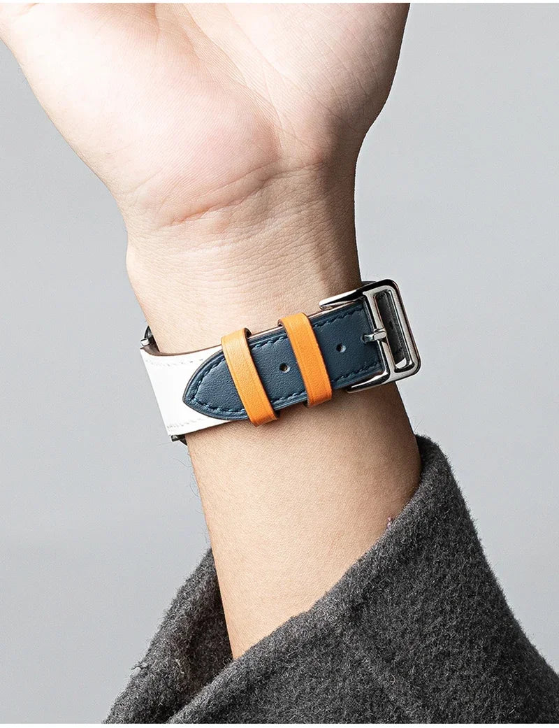 Sport Leather Apple Watch Band