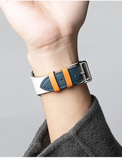 Sport Leather Apple Watch Band