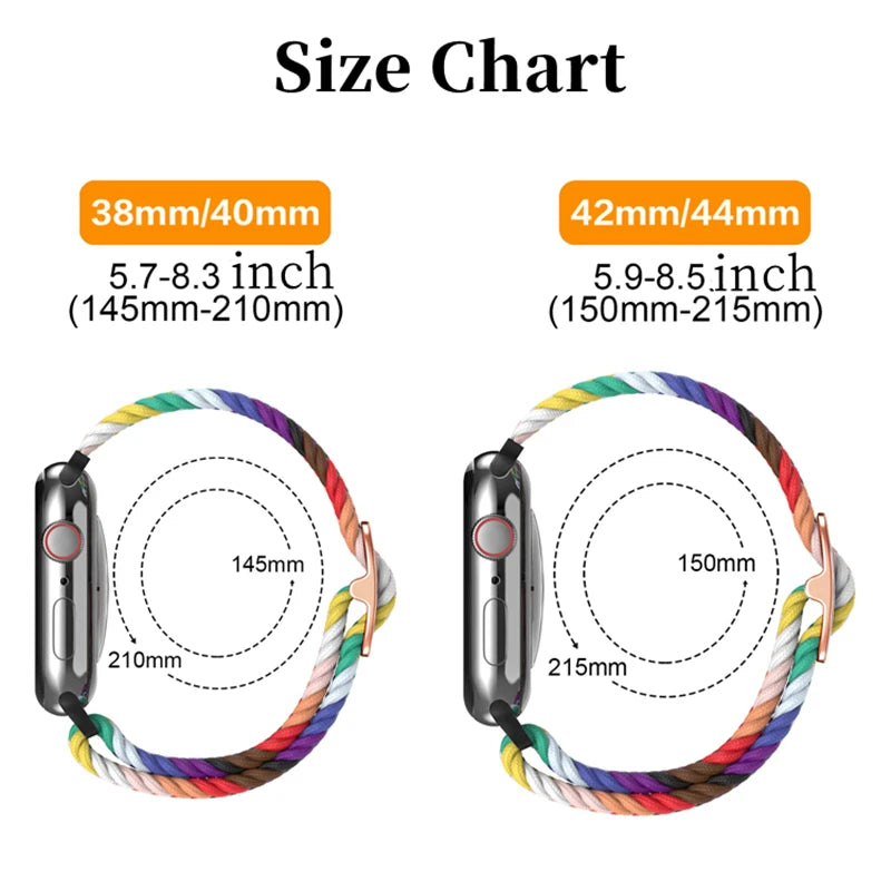 FlexWeave | Elastic Braided Band For Apple Watch