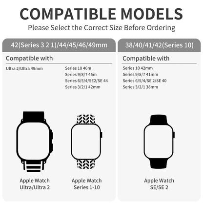2-Pack Silicone Sport Bands for Apple Watch
