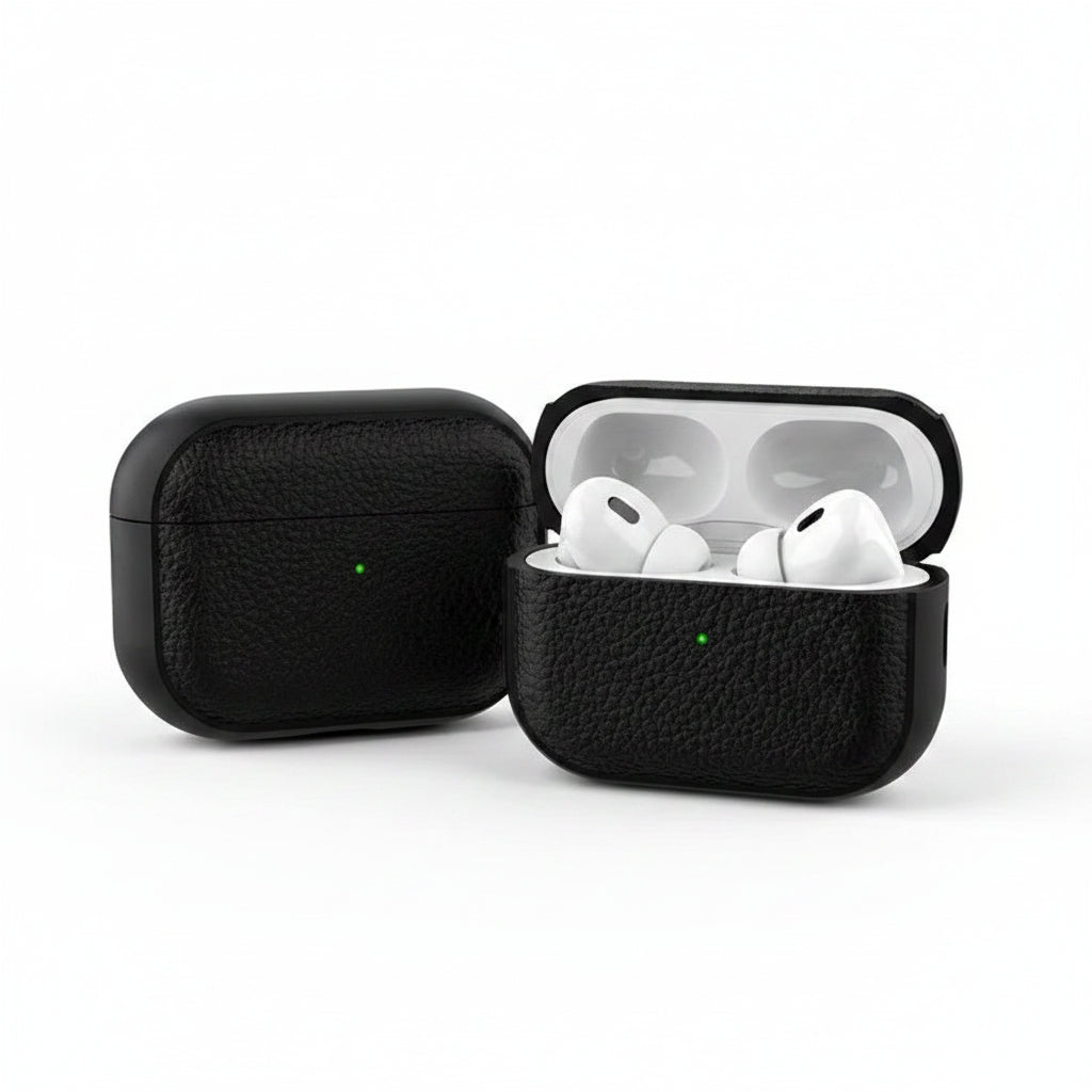 Leather Texture AirPods Protective Case