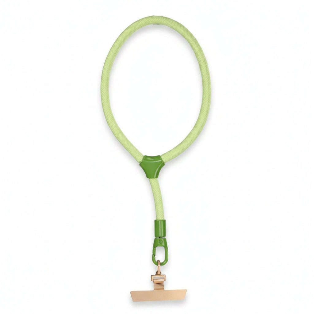 Adjustable Wrist Phone Lanyard with Metal Gasket