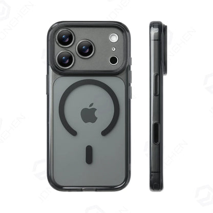 Business Matte Clear MagSafe iPhone Case