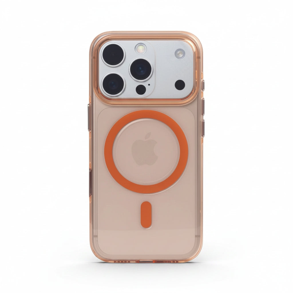 Candy Color Crystal Transparent Magnetic Case For iPhone 16 17 18 Pro Max Shockproof Smooth Clear Camera Button Cover For Magsafe