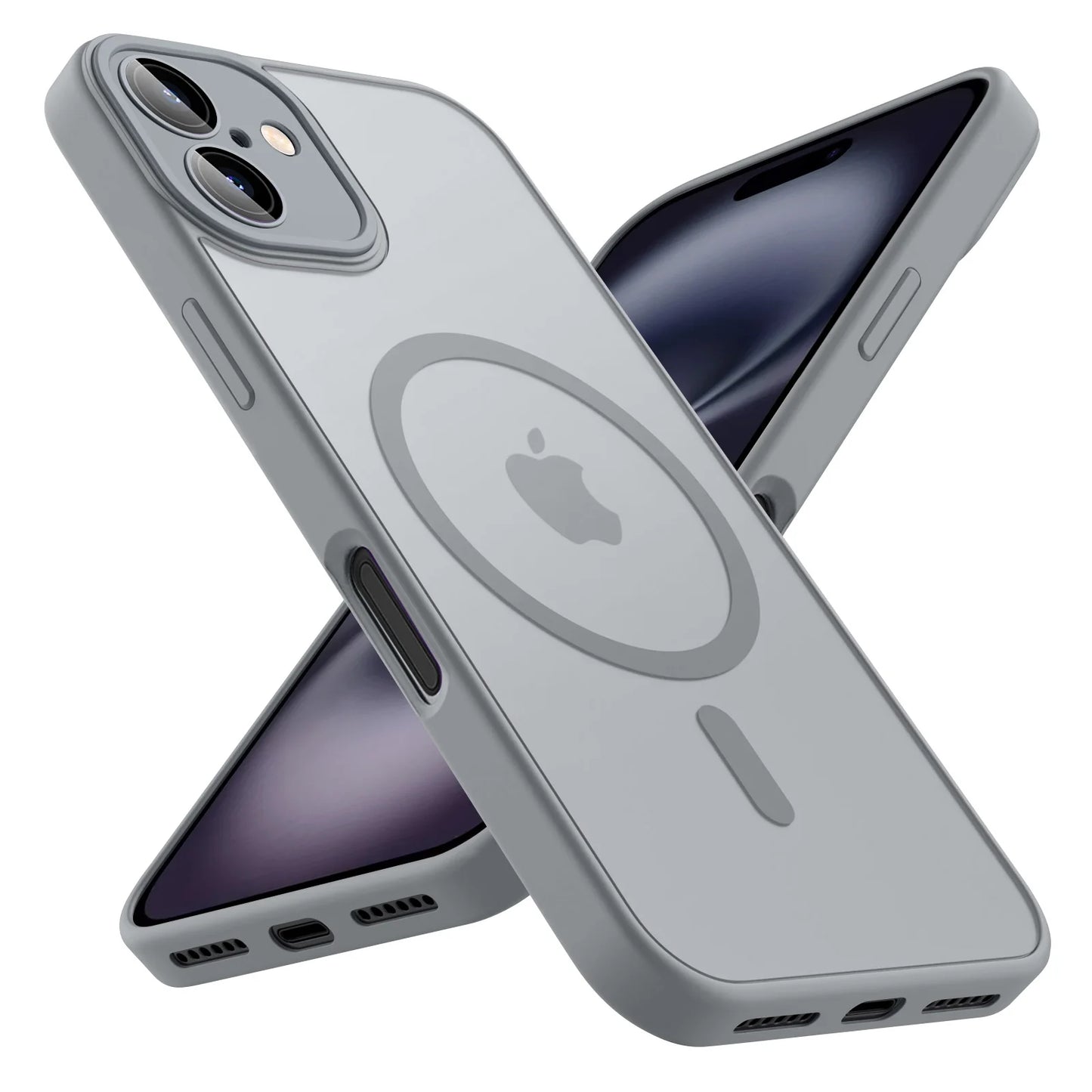 Luxury Frosted MagSafe iPhone Case