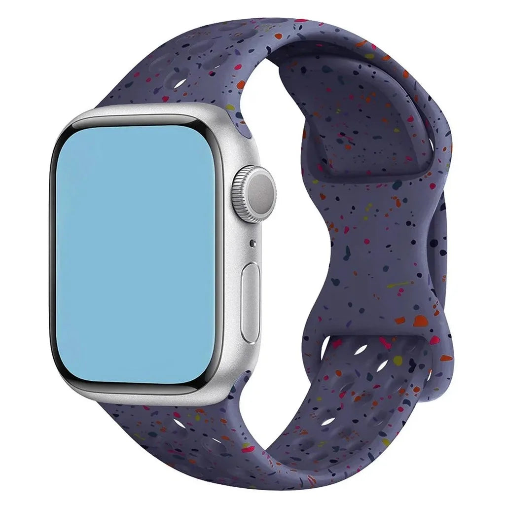 Correa transparente de silicona para Apple Watch