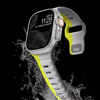 Soft Silicone Band For Apple Watch Band Ultra 49mm 44mm 45mm 46mm 41mm 42 38mm Sport Watchband iwatch Series 10 8 7 6 5 Bracelet