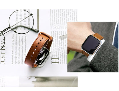 Business Leather Apple Watch Band