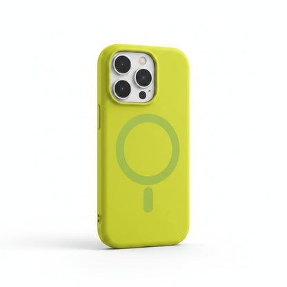 Neon MagSafe Silicone iPhone Case