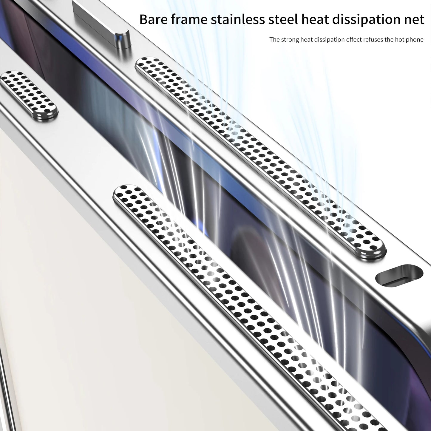 Luxury Metal Cooling Frame Google Pixel Case