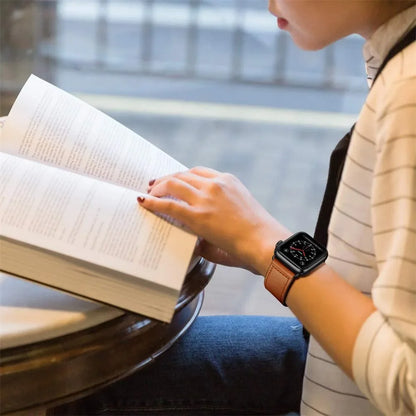 Business Leather Apple Watch Band