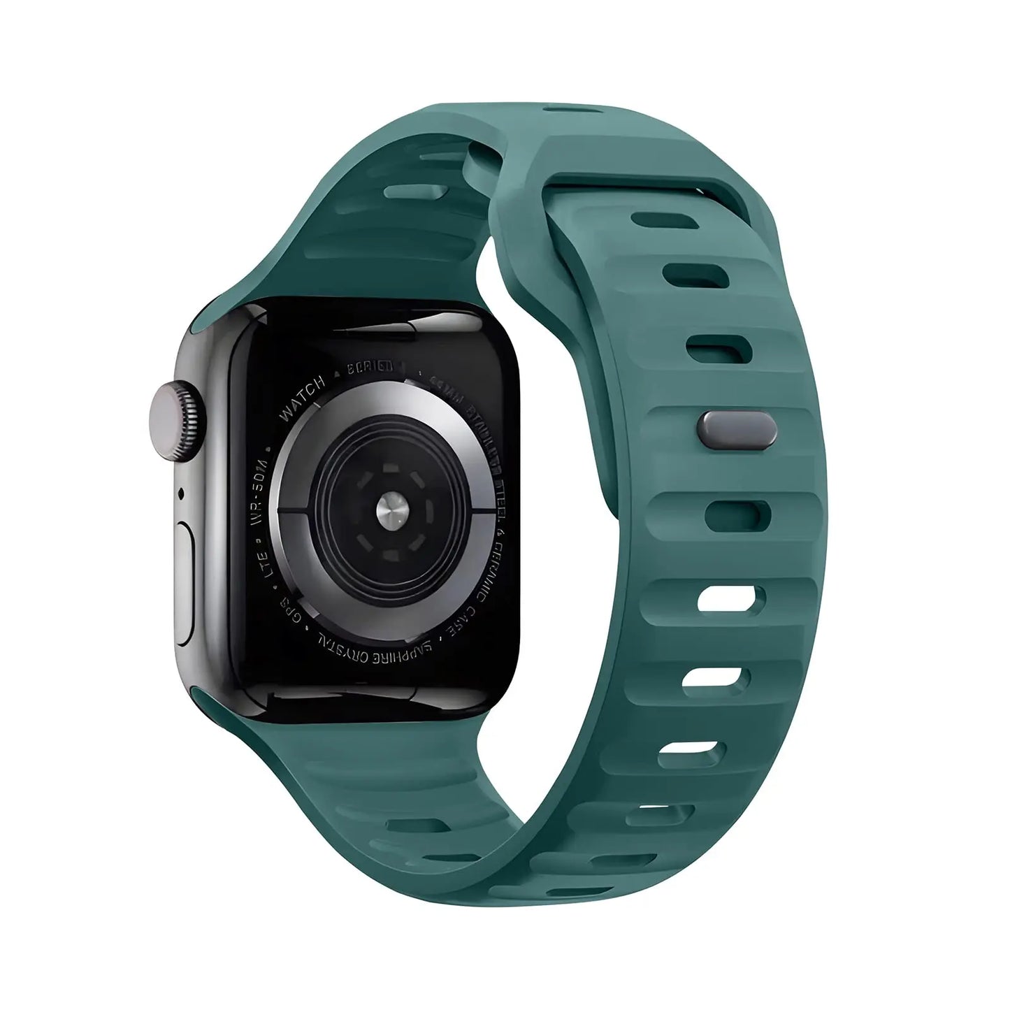 Wide Sport Silicone Apple Watch Band