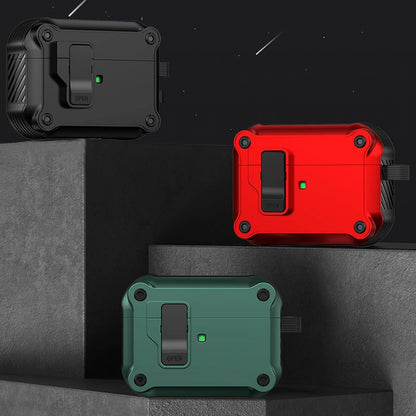 Security Lock Shockproof AirPods Case