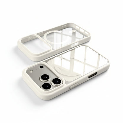 Funda de acrílico transparente para iPhone con MagSafe