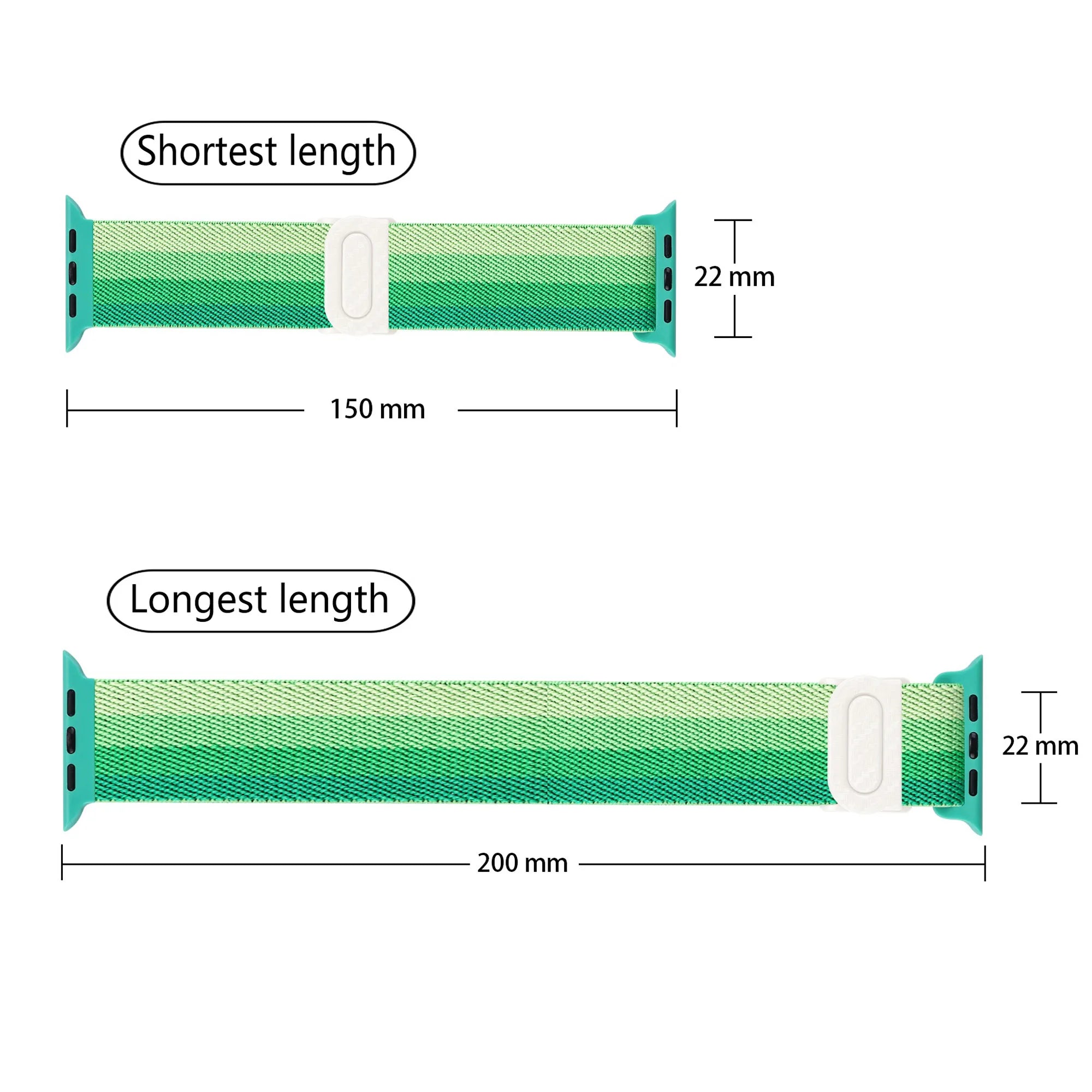 CarbonFlex | Elastic Nylon Band For Apple Watch