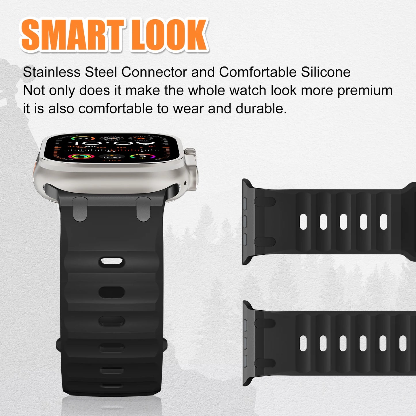 Sport Silicone Apple Watch Band