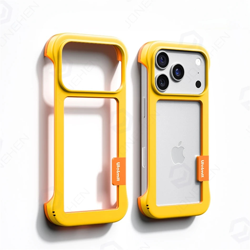 Colorful Frameless Soft TPU Bumper Case for iPhone