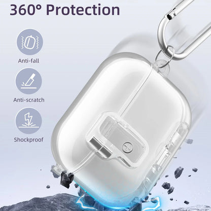 Clear Magnetic Lock AirPods Pro 3 Case