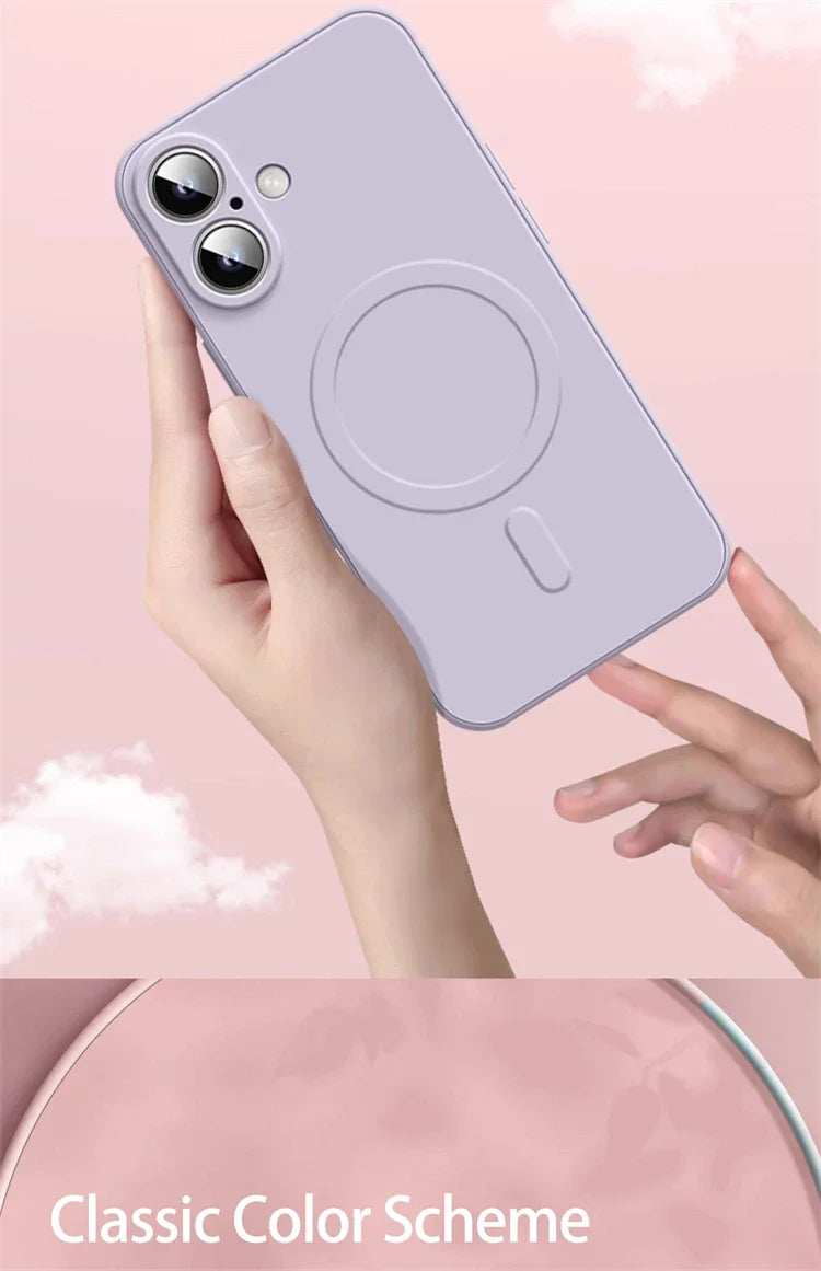 Liquid Silicone MagSafe iPhone Case