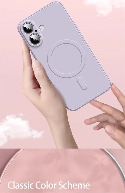 Liquid Silicone MagSafe iPhone Case