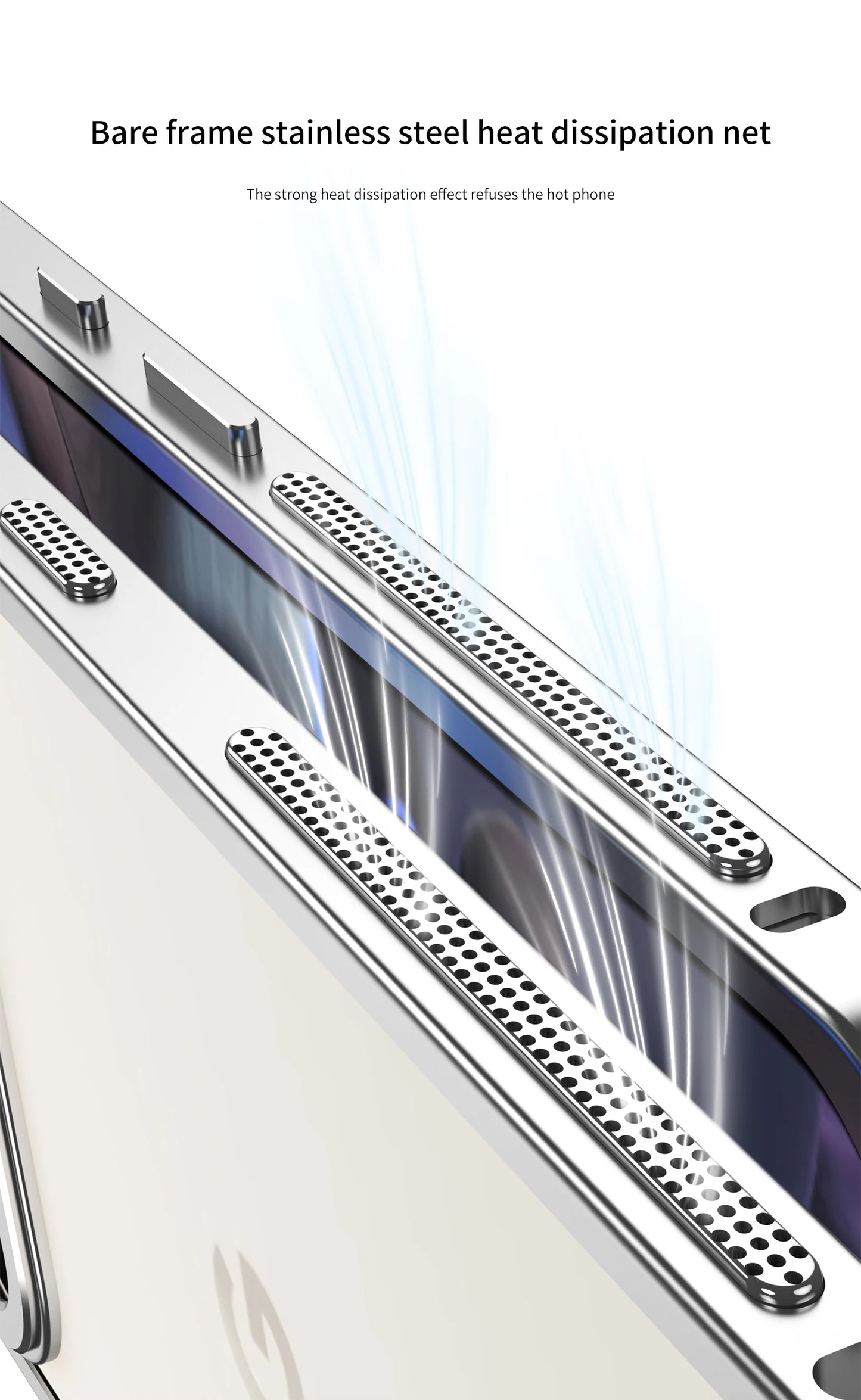 Luxury Metal Cooling Frame Google Pixel Case