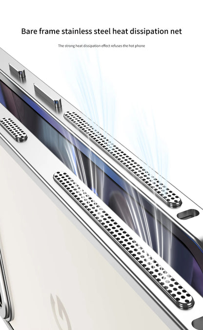 Luxury Metal Cooling Frame Google Pixel Case