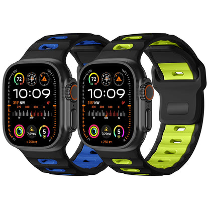 2-Pack Silicone Sport Bands for Apple Watch
