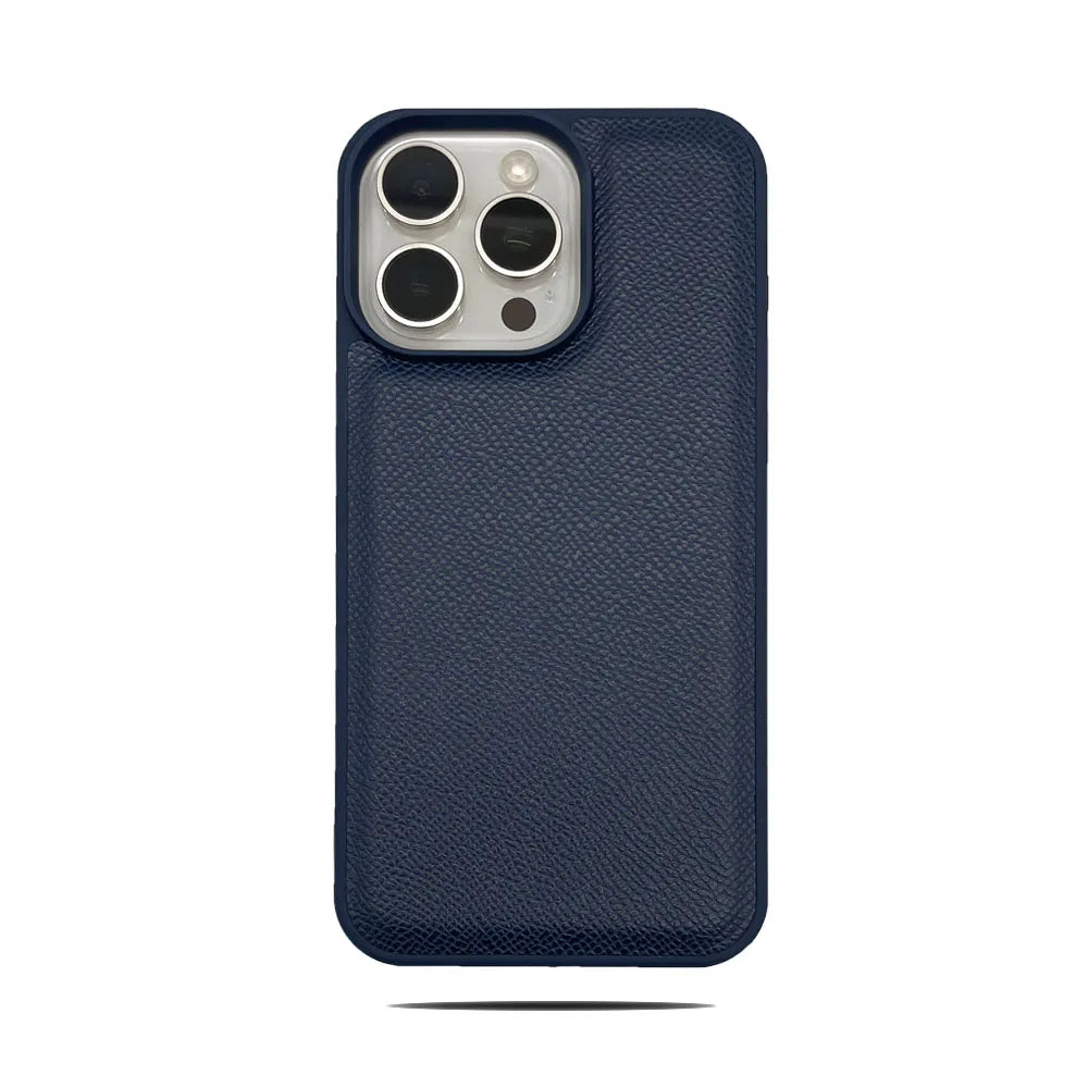 Burgundy Leather MagSafe iPhone Case