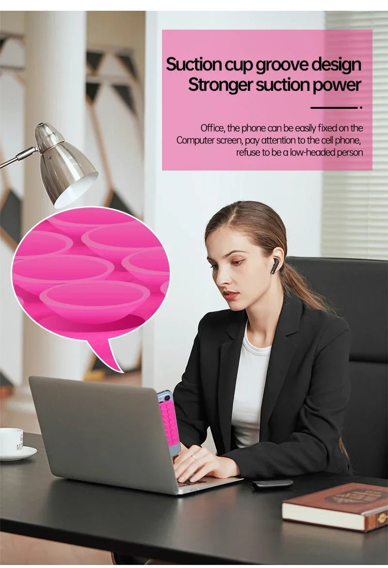 Silicone Suction Cup Phone Holder Pad